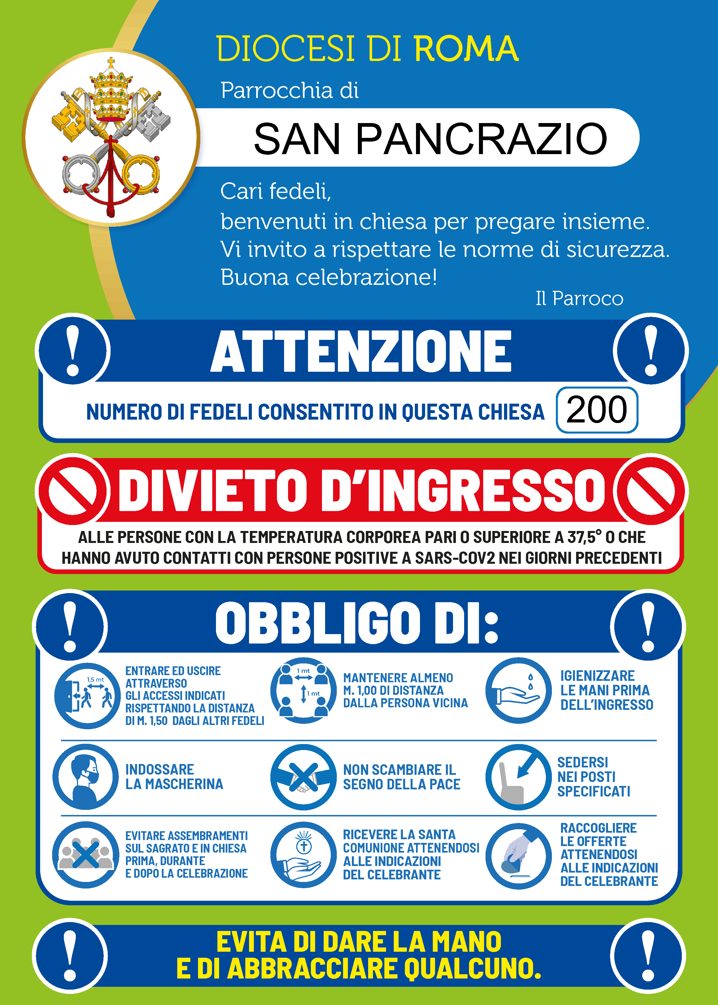 Domenica Di Pentecoste San Pancrazio Roma